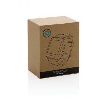 Logo trade promotional giveaways image of: RCS recycled TPU Fit Watch