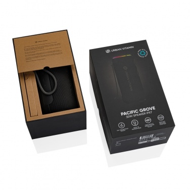 Logotrade promotional product image of: Urban Vitamin Pacific Grove RCS rplastic 30W speaker IPX7
