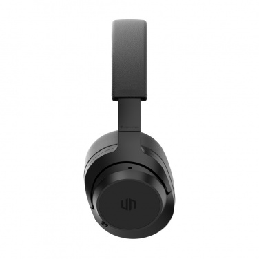 Logo trade promotional gifts image of: Irvine RCS recycled and repairable ANC wireless headphone