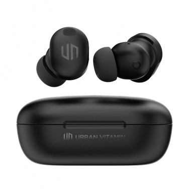 Logo trade promotional merchandise picture of: Lakewood RCS recycled and repairable wireless earbuds