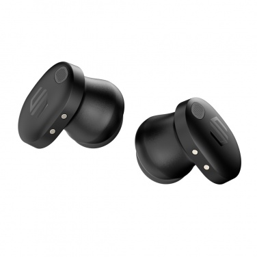 Logo trade business gifts image of: Lakewood RCS recycled and repairable wireless earbuds