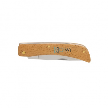 Logo trade promotional items picture of: Wooden knife