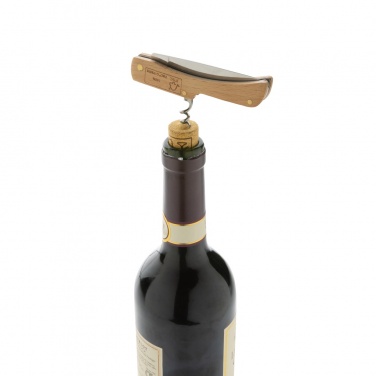 Logotrade promotional giveaway image of: Wooden knife with bottle opener