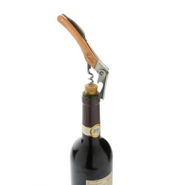 Logotrade promotional merchandise photo of: Wooden Corkscrew
