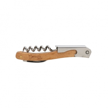Logo trade promotional merchandise picture of: Wooden Corkscrew