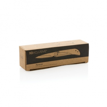 Logo trade advertising products picture of: Nemus Luxury Wooden knife with lock