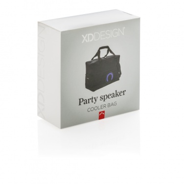 Logotrade promotional item image of: Party speaker cooler bag