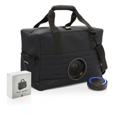 Logo trade promotional merchandise photo of: Party speaker cooler bag