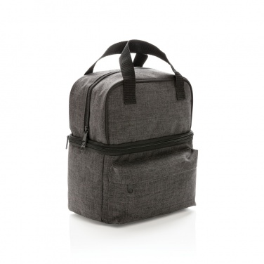 Logo trade promotional gifts picture of: Cooler bag with 2 insulated compartments