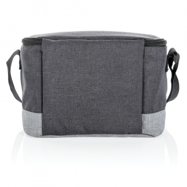 Logo trade corporate gifts image of: Duo colour RPET cooler bag
