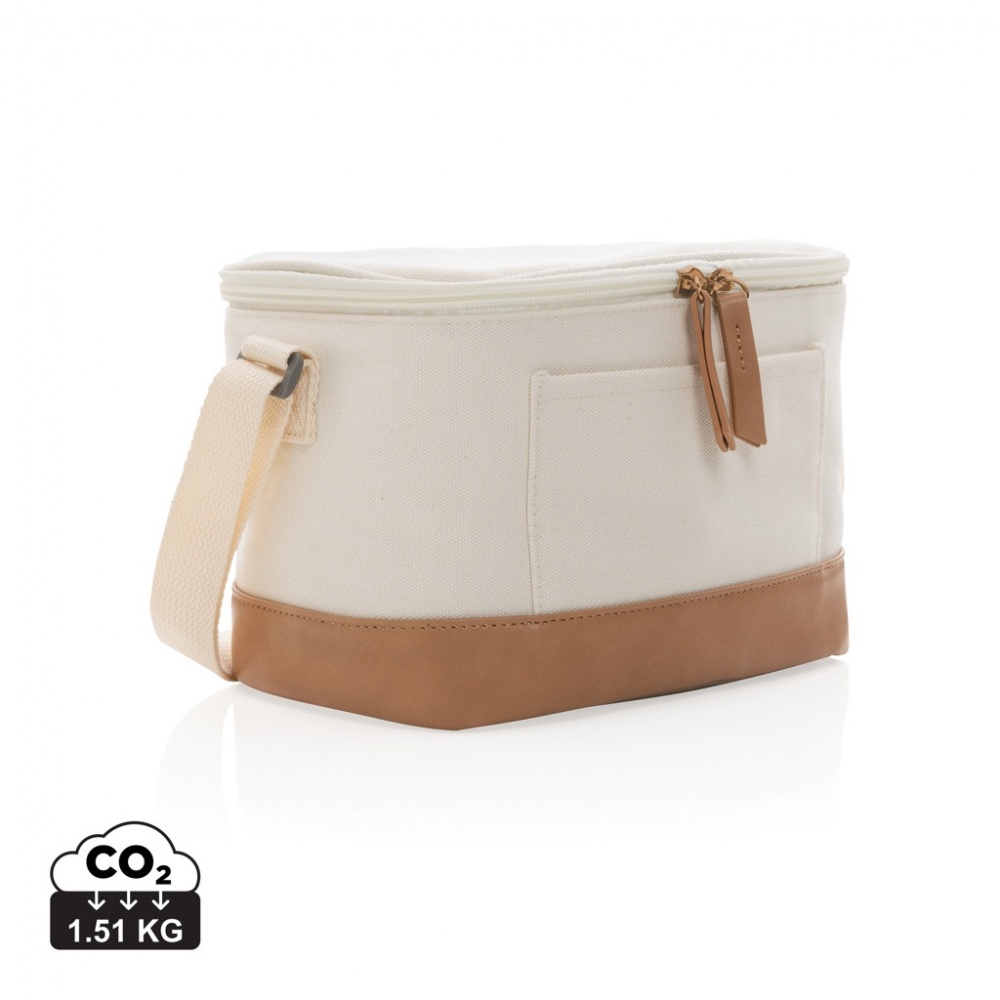 Logotrade promotional gift picture of: Impact AWARE™ 16 oz. rcanvas six can cooler bag