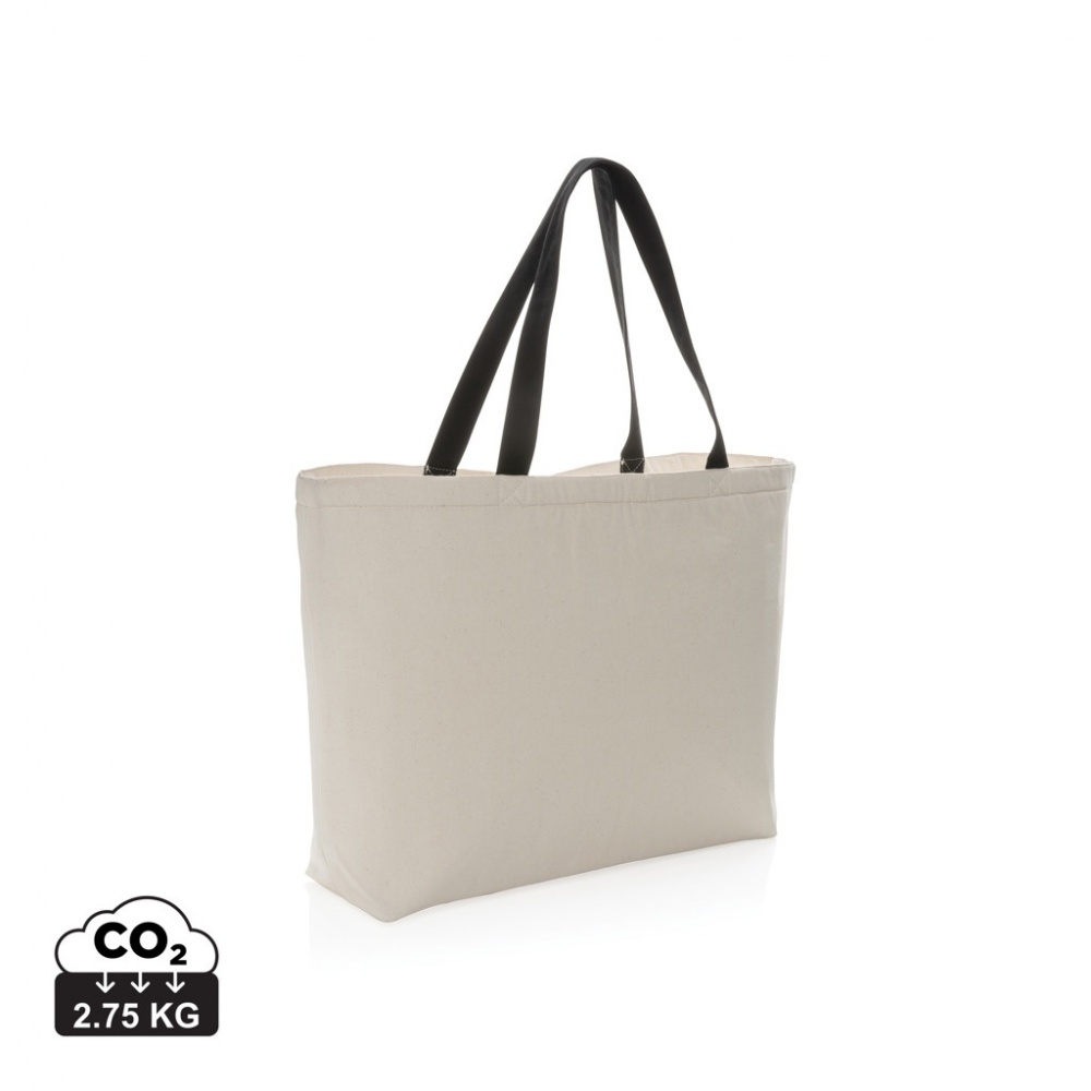Logotrade corporate gift picture of: Impact Aware™ 285 gsm rcanvas large cooler tote undyed