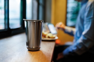 Logo trade business gifts image of: Dia travel tumbler