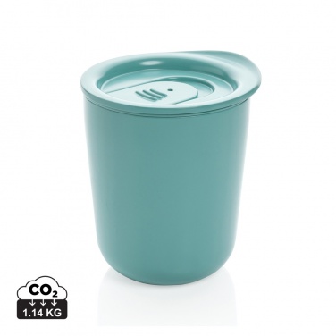 Logo trade corporate gifts image of: Simplistic antimicrobial coffee tumbler