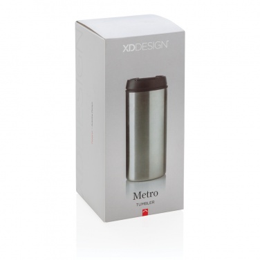 Logo trade promotional giveaway photo of: Metro tumbler
