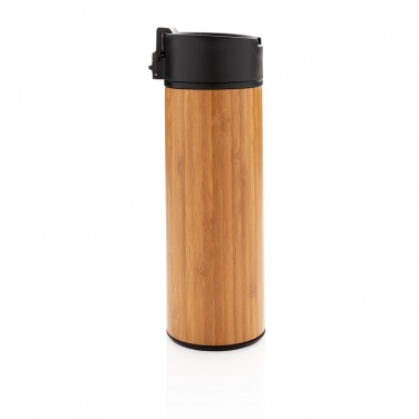 Logotrade promotional giveaways photo of: Bogota vacuum bamboo coffee mug