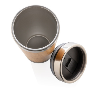 Logo trade promotional products image of: Bamboo tumbler