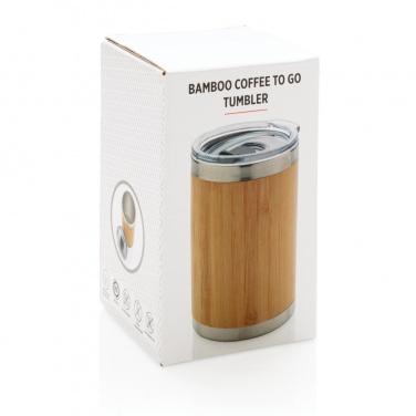 Logotrade promotional products photo of: Bamboo coffee to go tumbler