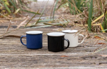 Logo trade promotional products picture of: Vintage enamel mug