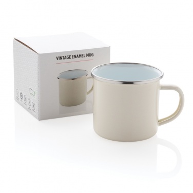Logotrade business gift image of: Vintage enamel mug