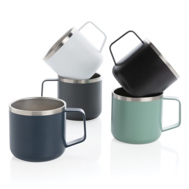 Logo trade advertising products image of: Stainless steel camp mug