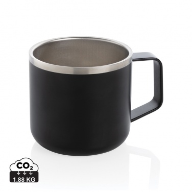 Logo trade promotional merchandise image of: Stainless steel camp mug
