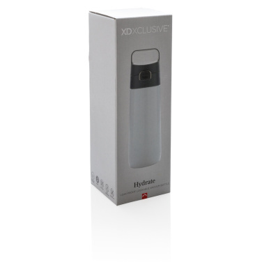 Logo trade promotional merchandise picture of: Hydrate leak proof lockable vacuum bottle