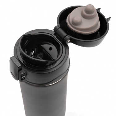 Logotrade promotional giveaway picture of: Metallic easy lock vacuum mug