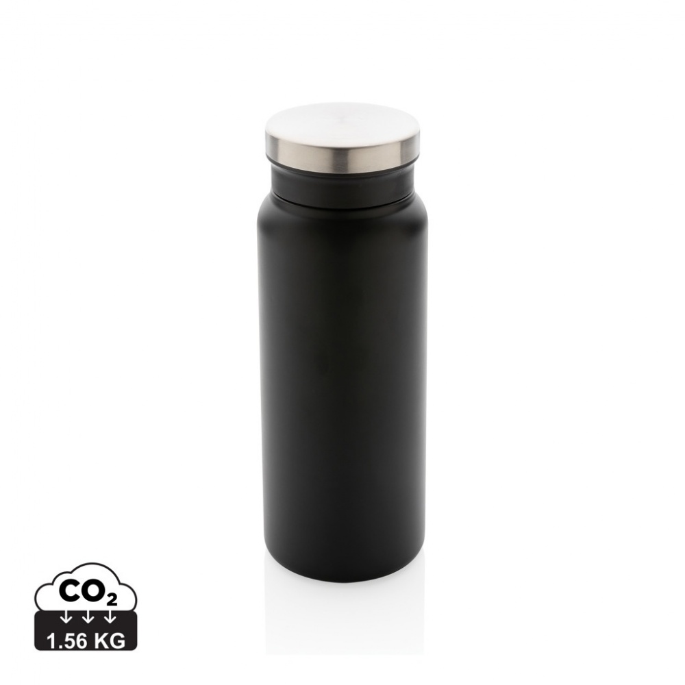 Logo trade promotional gifts image of: RCS Recycled stainless steel vacuum bottle 600ML