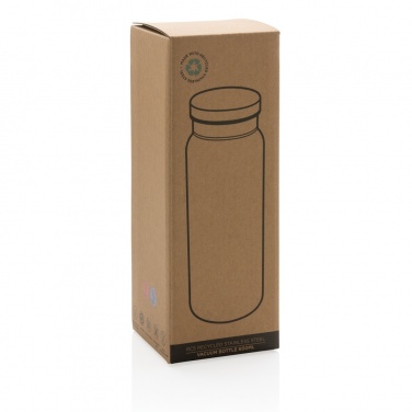 Logotrade advertising product image of: RCS Recycled stainless steel vacuum bottle 600ML