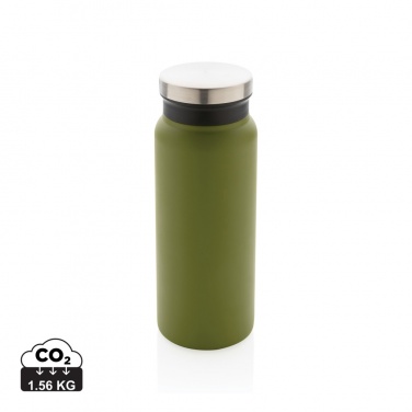 Logo trade promotional merchandise picture of: RCS Recycled stainless steel vacuum bottle 600ML