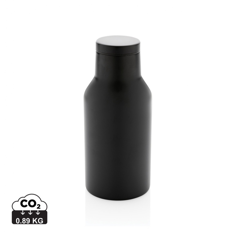 Logo trade promotional item photo of: RCS Recycled stainless steel compact bottle