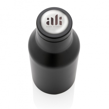 Logo trade promotional merchandise picture of: RCS Recycled stainless steel compact bottle
