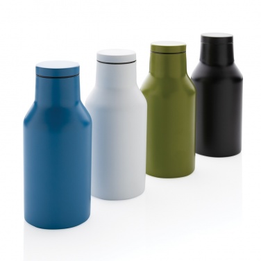 Logo trade promotional products picture of: RCS Recycled stainless steel compact bottle