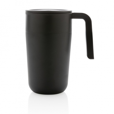 Logo trade promotional item photo of: GRS Recycled PP and SS mug with handle