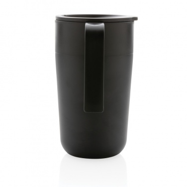 Logotrade corporate gift image of: GRS Recycled PP and SS mug with handle