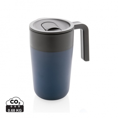 Logotrade business gifts photo of: GRS Recycled PP and SS mug with handle
