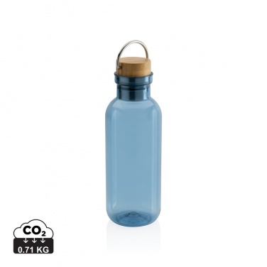 Logo trade promotional giveaways picture of: RCS RPET bottle with bamboo lid and handle