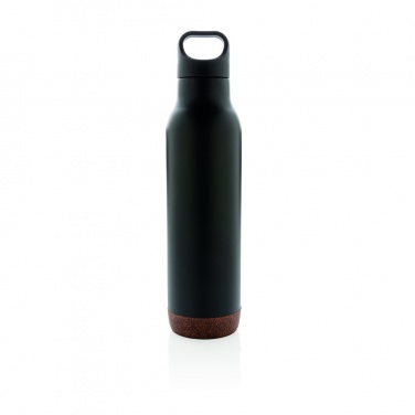 Logo trade promotional merchandise picture of: Cork leakproof vacuum flask