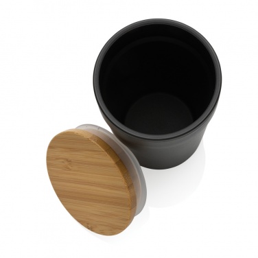 Logotrade promotional gift image of: GRS certified recycled PP mug with bamboo lid
