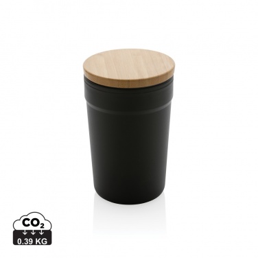 Logotrade promotional gifts photo of: GRS certified recycled PP mug with bamboo lid