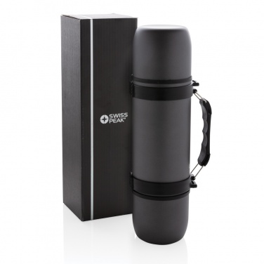 Logo trade promotional products picture of: Vacuum flask with 2 cups