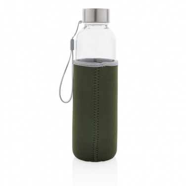 Logo trade promotional product photo of: Glass bottle with neoprene sleeve