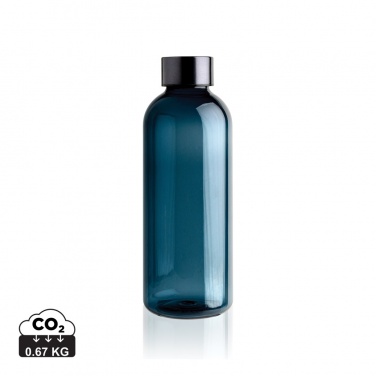 Logo trade promotional merchandise image of: Leakproof water bottle with metallic lid