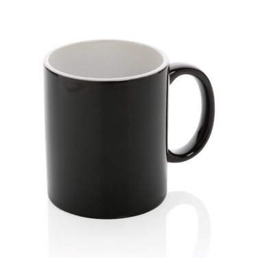 Logo trade promotional gift photo of: Ceramic classic mug 350ml
