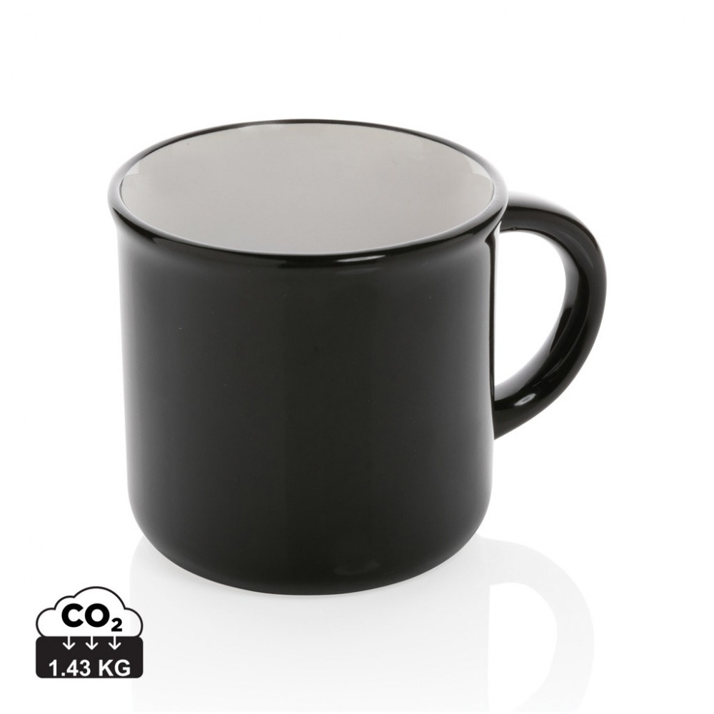 Logotrade corporate gift image of: Vintage ceramic mug 280ml
