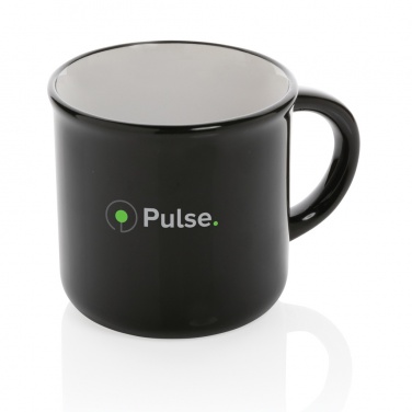 Logo trade promotional products image of: Vintage ceramic mug 280ml