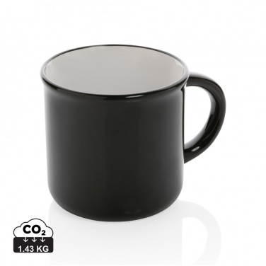 Logo trade business gifts image of: Vintage ceramic mug 280ml