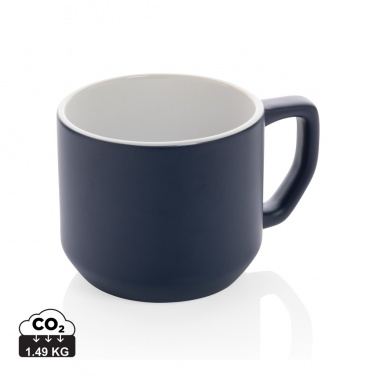 Logotrade promotional giveaway picture of: Ceramic modern mug 350ml