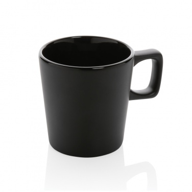 Logo trade promotional gift photo of: Ceramic modern coffee mug 300ml